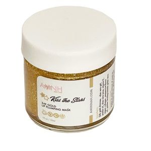 Amnh Skincare Kiss The Stars 24K Gold Lip Plumping Mask NEW NWT Makeup Gloss